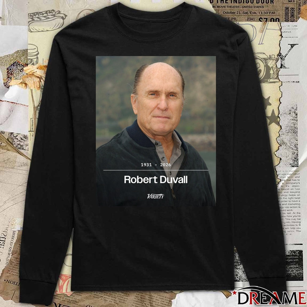Robert Duvall 1931-2026 Oscar for Tender Mercies and The Godfather t-shirt