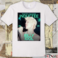 Rock & Roll Hall of Fame Class of 2026 Inductee Billy Idol Poster t-shirt