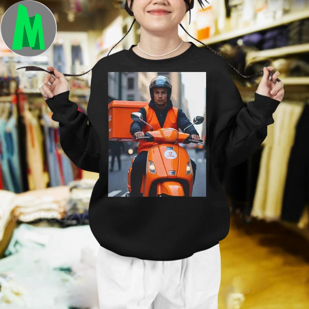 Ronaldo Justt Ate Delivery Rider Shirt