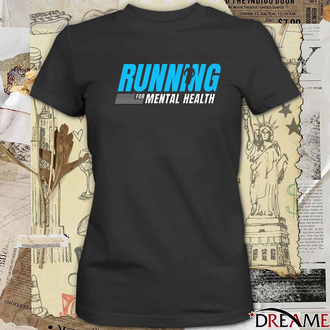 Running For Mental Health 2025 t-shirt