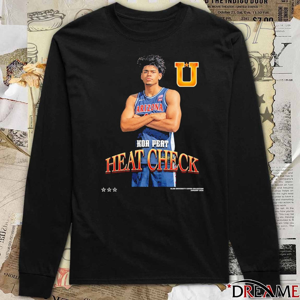 SLAM Cover Arizona Wildcats MBB Koa Peat Heat Check t-shirt