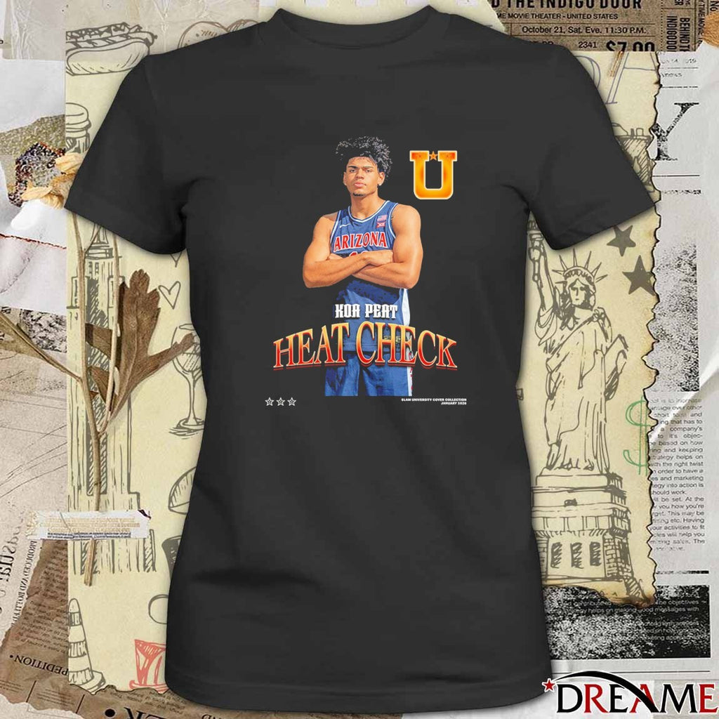 SLAM Cover Arizona Wildcats MBB Koa Peat Heat Check t-shirt