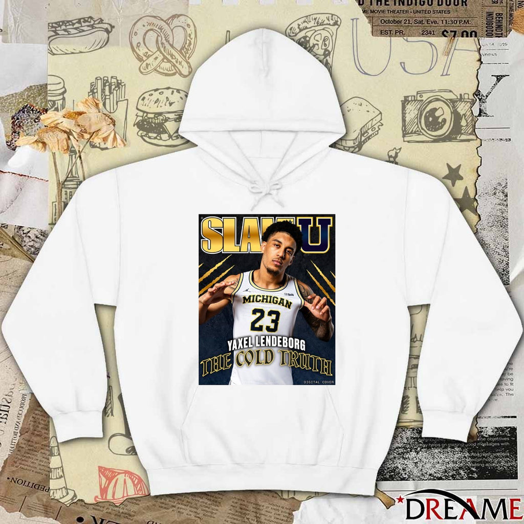 SLAM U Yaxel Lendeborg The Cold Truth Michigan Wolverines Poster t-shirt