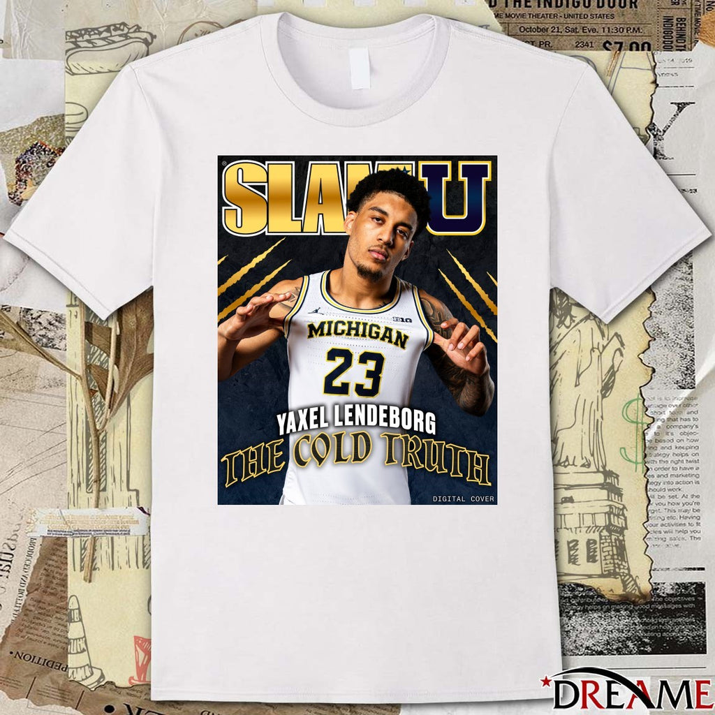 SLAM University Yaxel Lendeborg The Cold Truth Big Ten Player of the Year Poster t-shirt