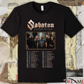 Sabaton Legends On Tour Schedule February – April 2026 t-shirt