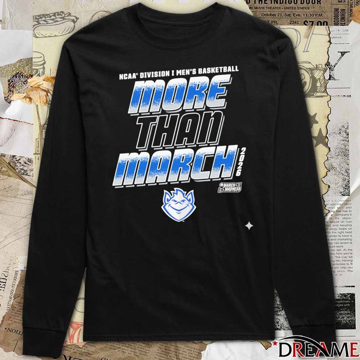Saint Louis Billikens 2026 NCAA Division I Men’s Basketball More Than March t-shirt