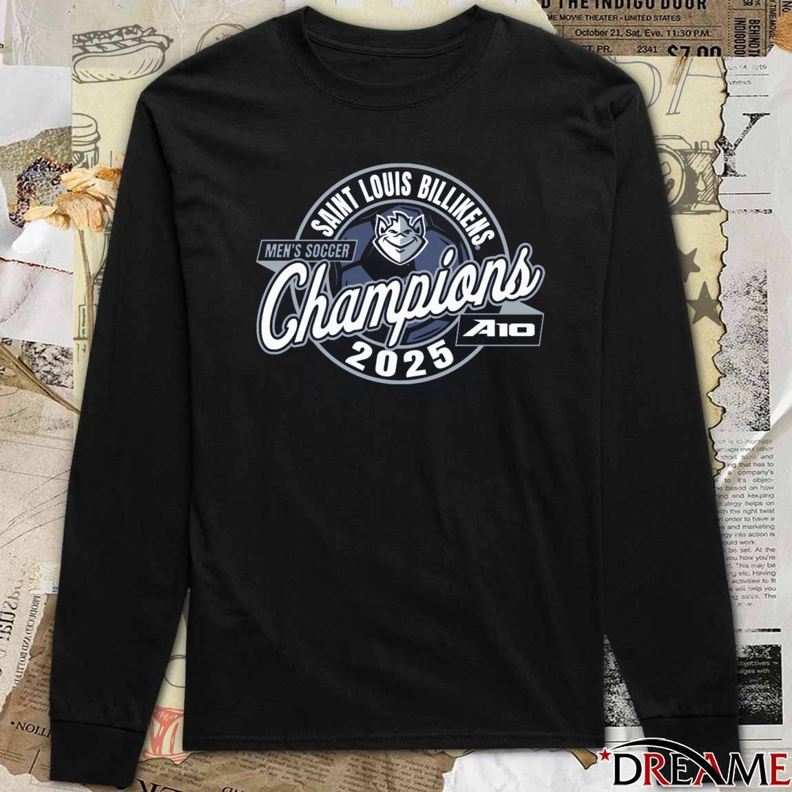 Saint Louis Billikens Championship A10-2025 Men’s Soccer t-shirt