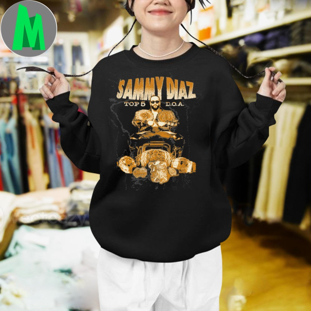 Sammy Diaz Top 5 DOA Champion Shirt