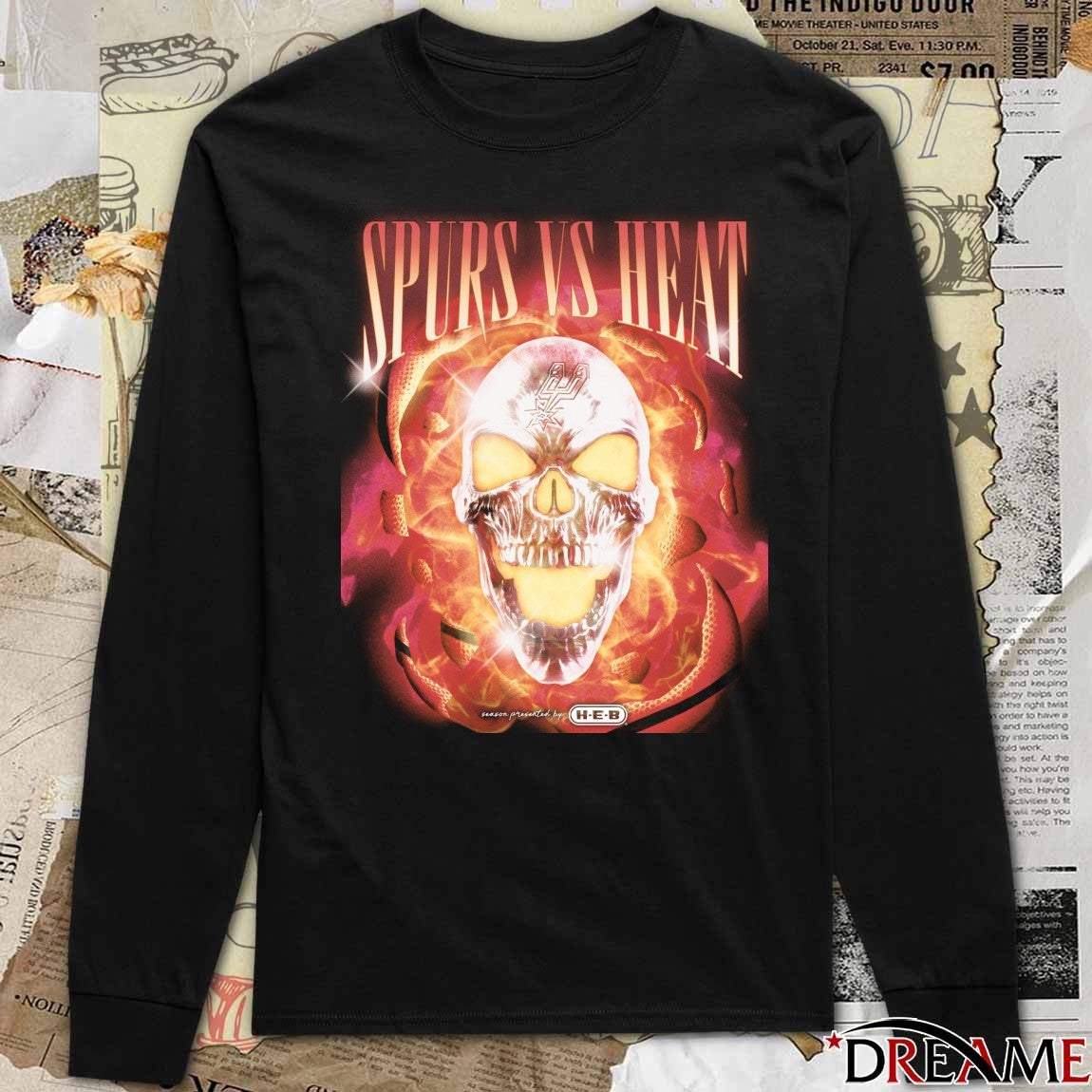 San Antonio Spurs Vs Miami Heat Halloween Eve October 30, 2025 t-shirt