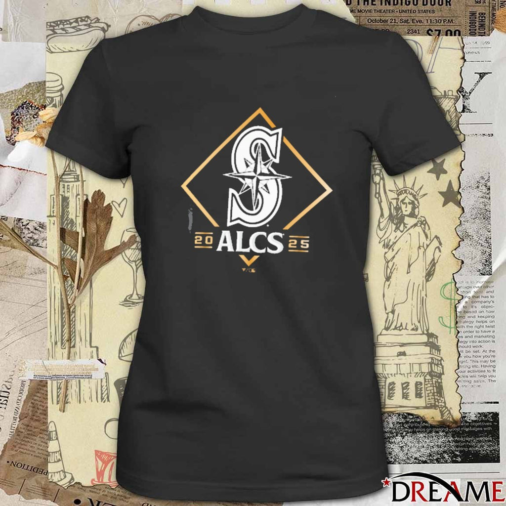 Seattle Mariners MLB 2025 ALCS American League Division Series Champions Fanart t-shirt