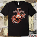 Semper Fidelis Molten Steel Eagle Globe & Anchor t-shirt