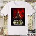Send Help Rachel McAdams and Dylan O’Brien in theaters and 3-D on January 30, 2026 Poster t-shirt