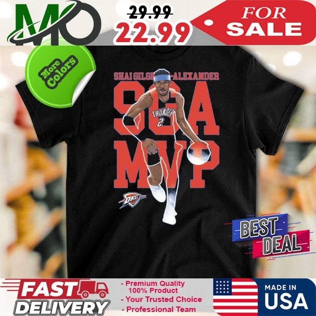 ShaI gilgeousalexander 2025 NBA mvp shirt