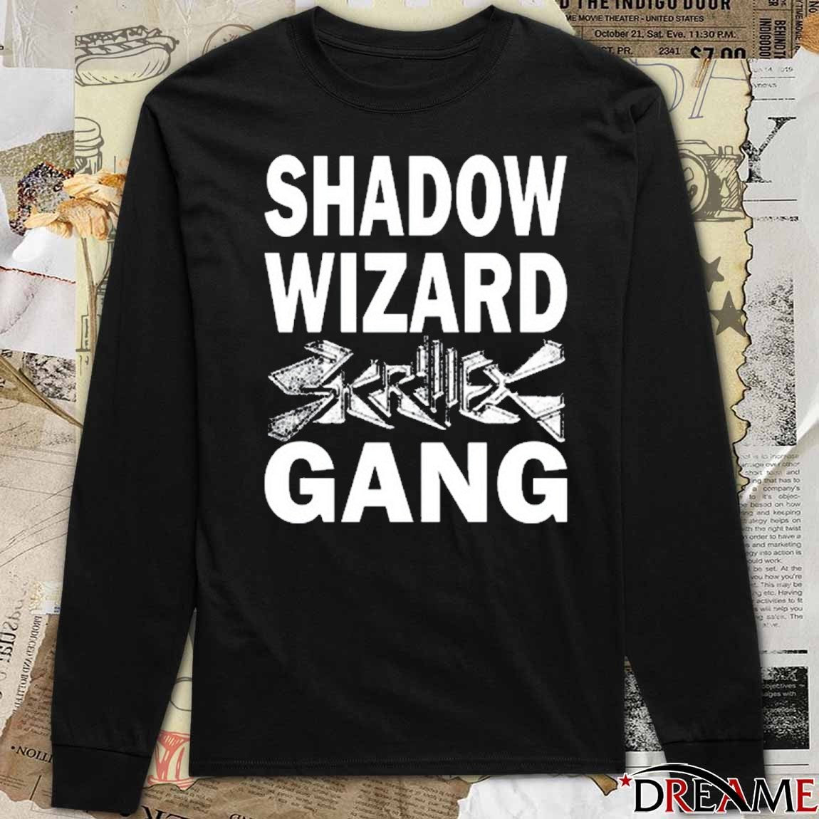Shadow Wizard Gang We Love Casting Dubstep 2025 t-shirt