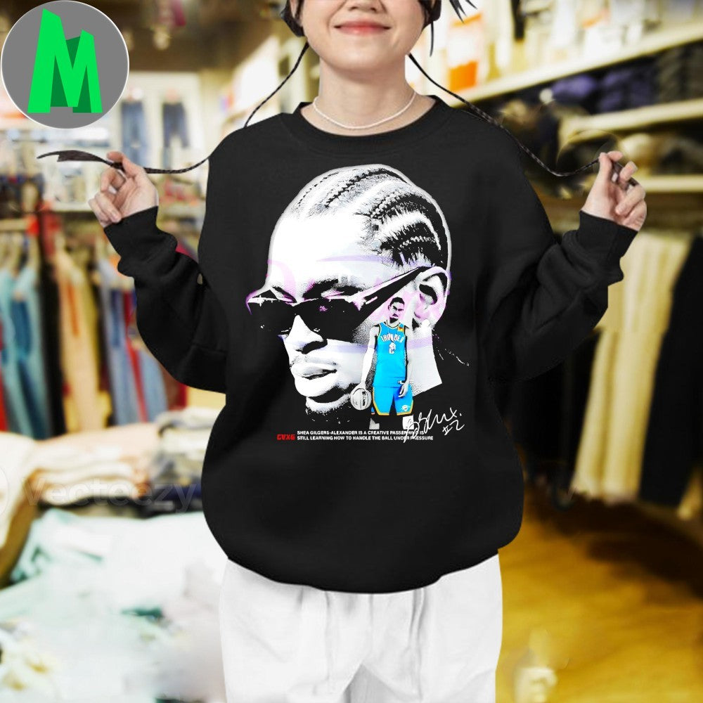 Shai Gilgeous Alexander Vintage Cool Style Oklahoma City Thunder Shirt