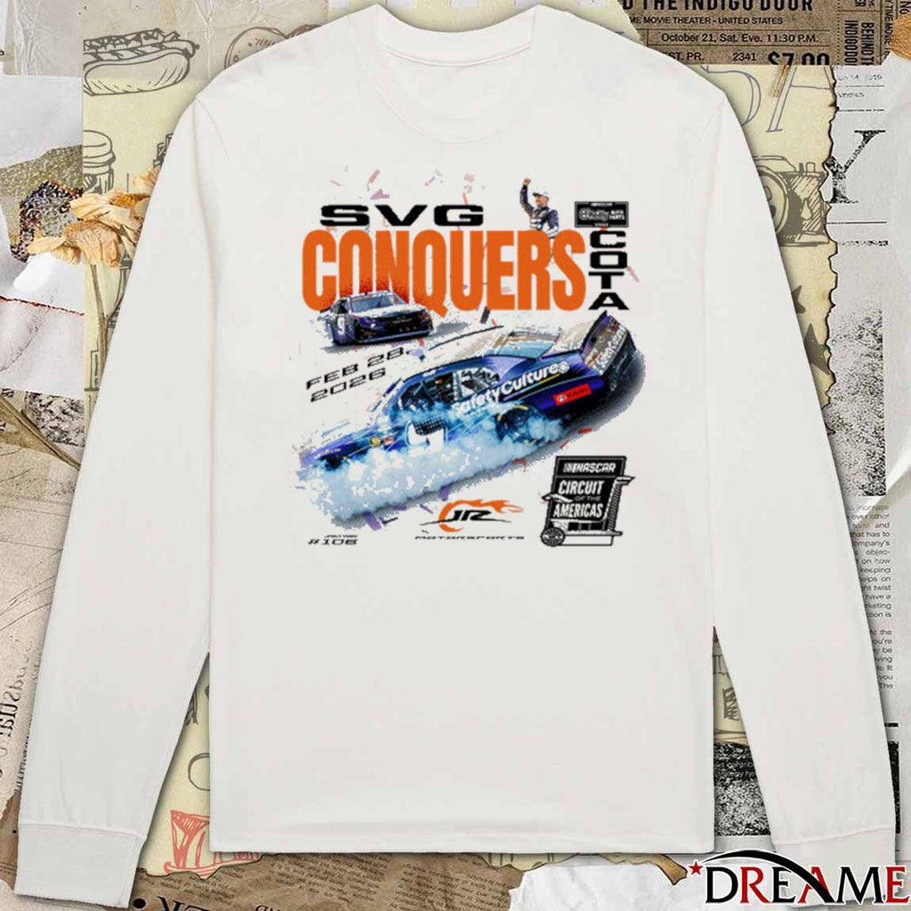 Shane van Gisbergen #9 February 28 2026 Cota Noaps Race Win NASCAR t-shirt