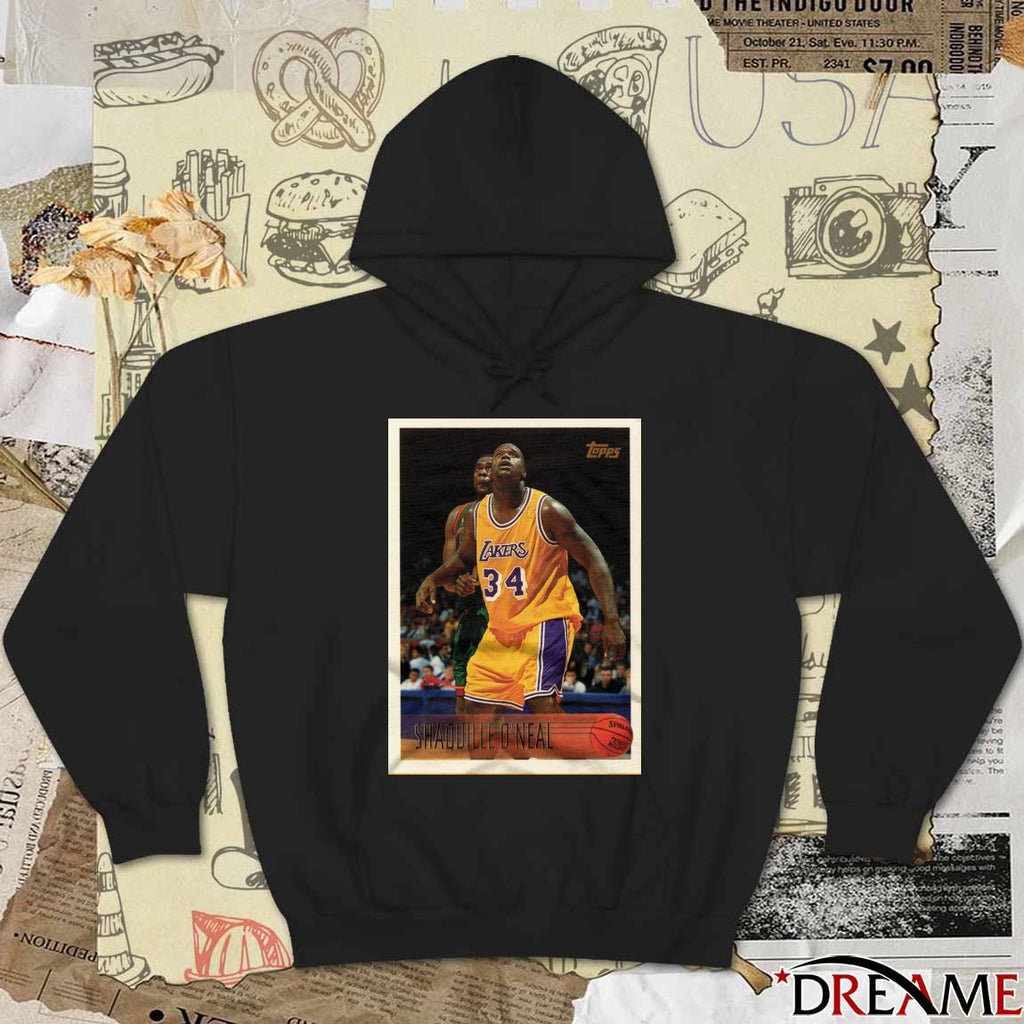 Shaquille O’Neal Los Angeles Lakers 2026 NBA Basketball Topps Trading Card Player t-shirt