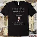 She Viewed The Rapes She Read The Filth She Protects The Pedophiles t-shirt