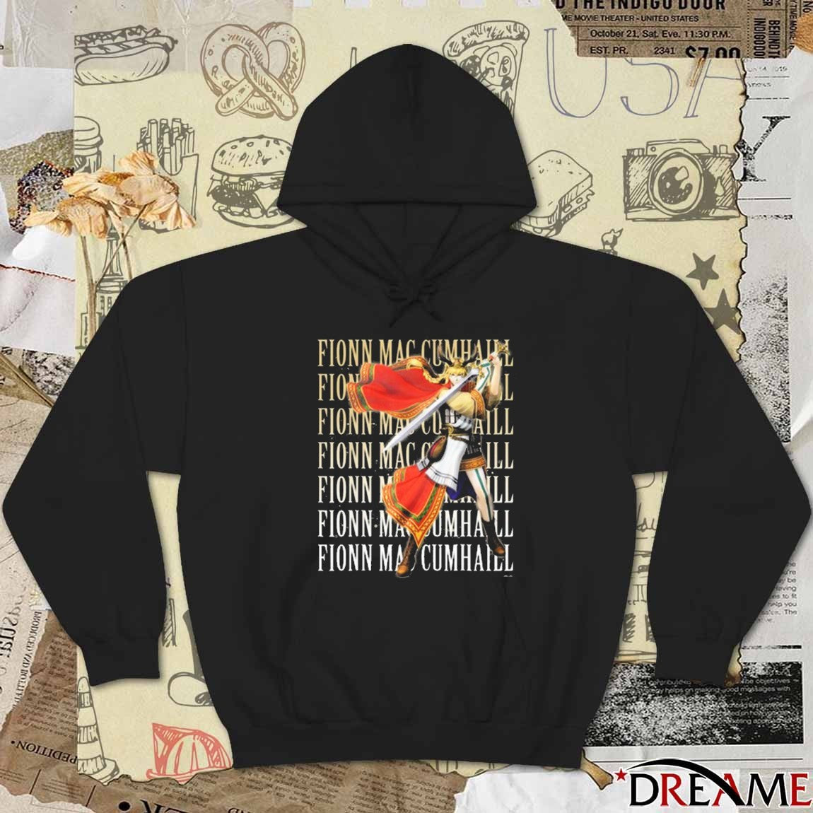 Shin Megami Tensei V Vengeance Fionn Mac Cumhaill t-shirt