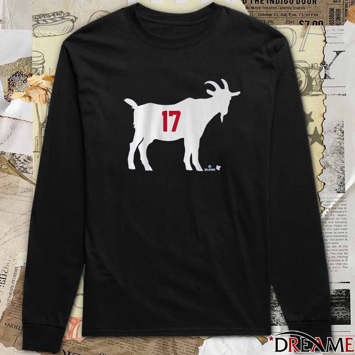 Shohei Ohtani GOAT 17 Los Angeles Dodgers MLB 2025 t-shirt