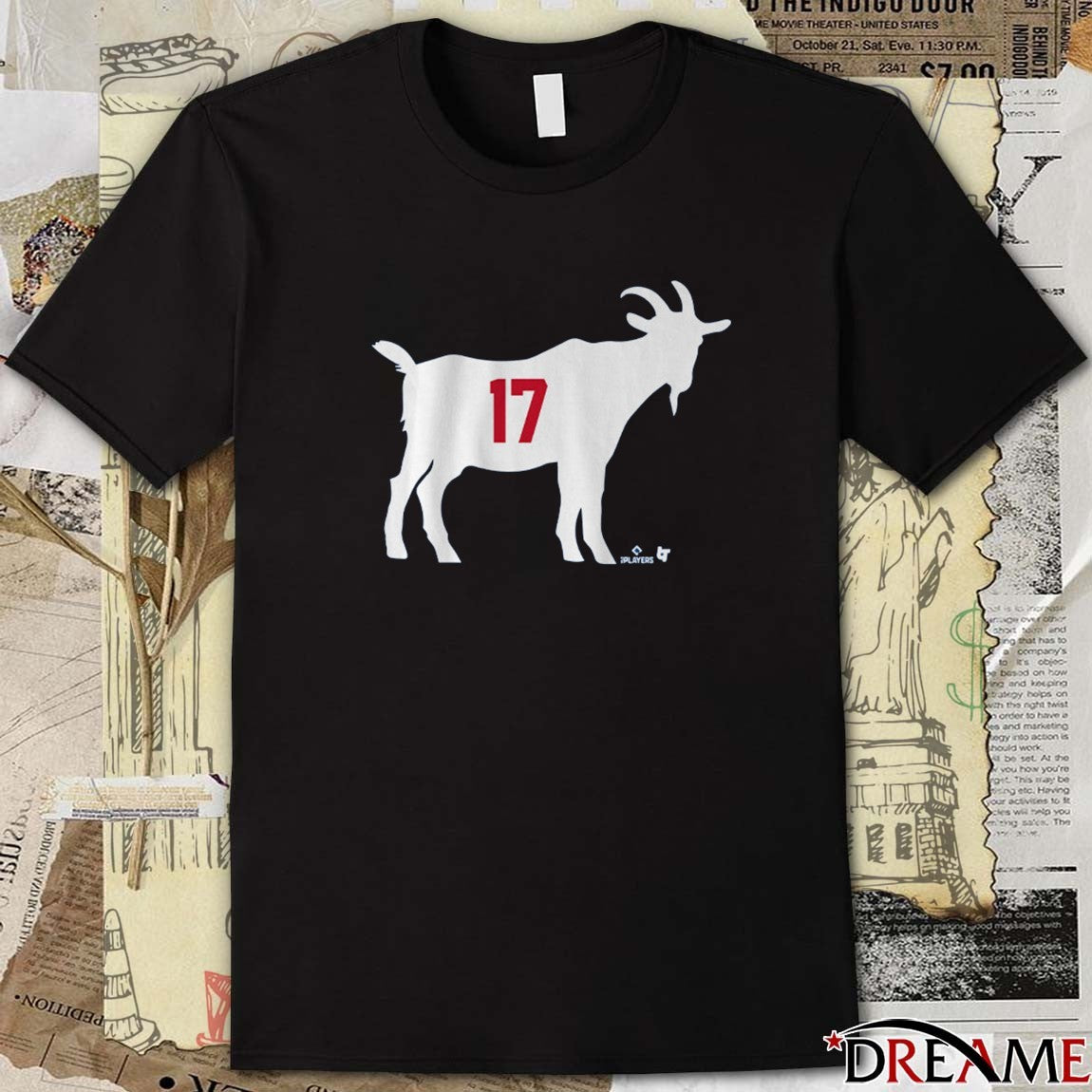 Shohei Ohtani GOAT 17 Los Angeles Dodgers MLB 2025 t-shirt