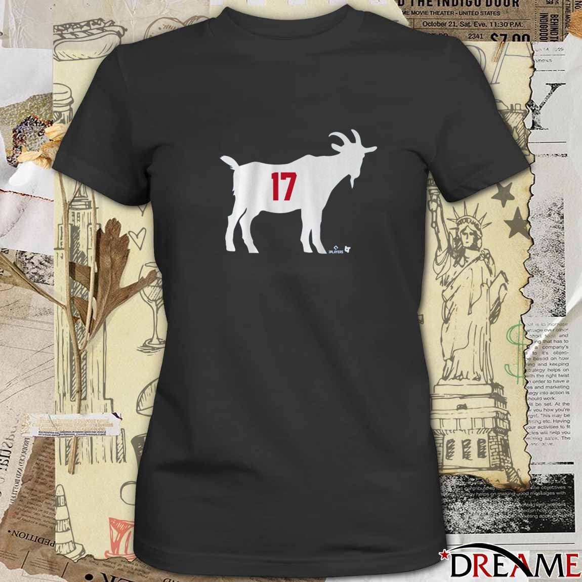 Shohei Ohtani GOAT 17 Los Angeles Dodgers MLB 2025 t-shirt