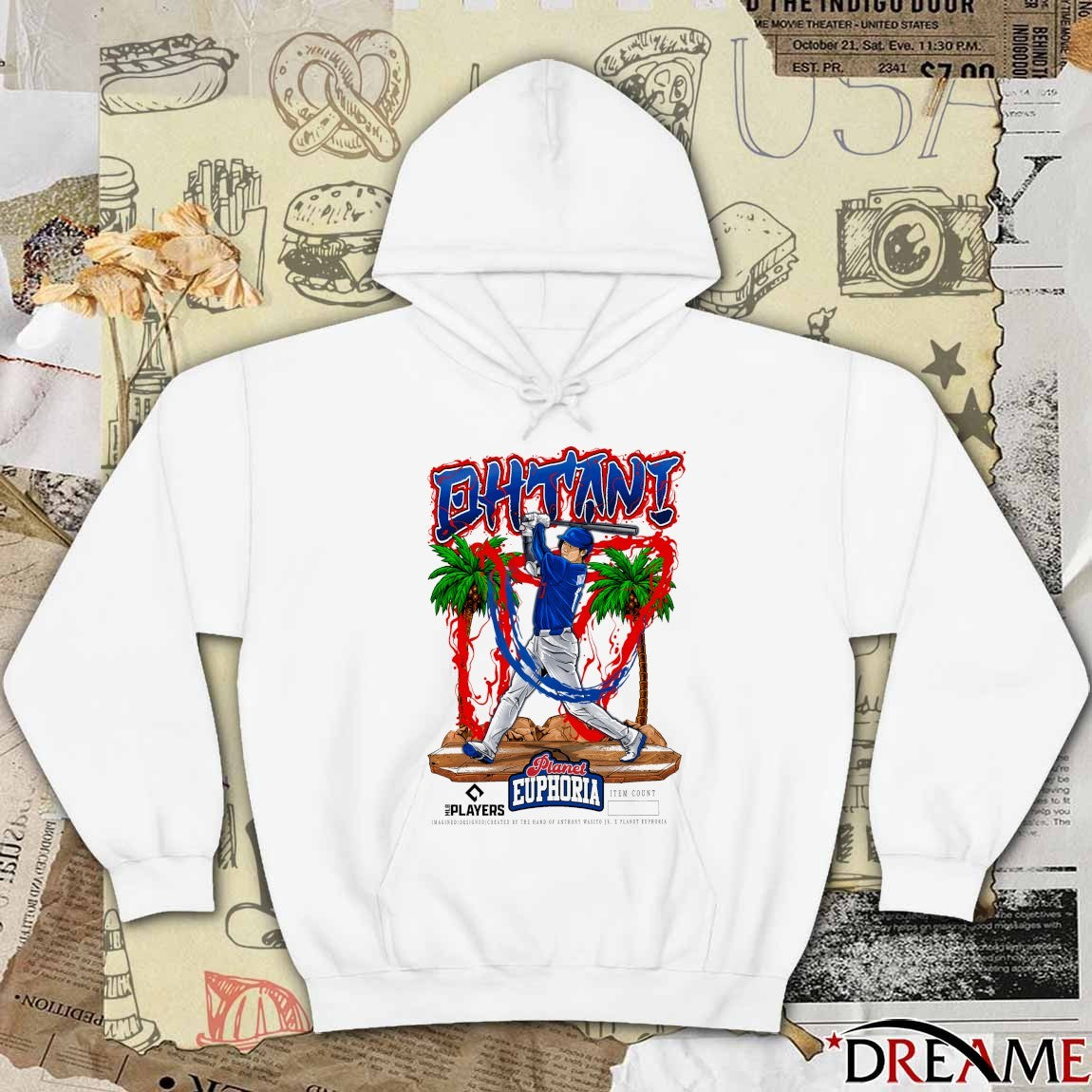 Shohei Ohtani V5 Los Angeles Dodgers MLB 2026 Planet Euphoria Art t-shirt