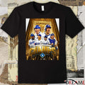Shohei Ohtani, Yoshinobu Yamamoto Los Angeles Dodgers 2025 Back-to-back World Series Champs Poster t-shirt