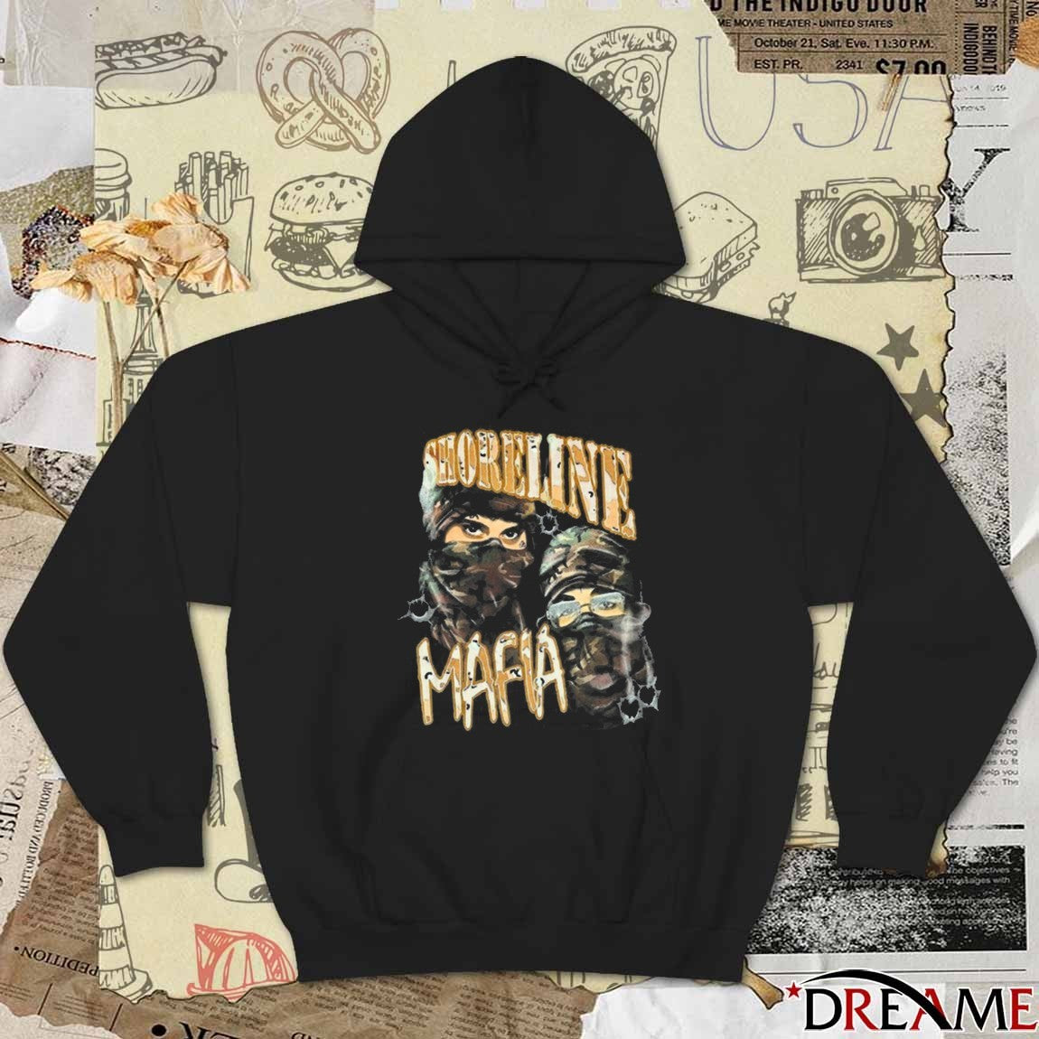 Shoreline Mafia Back In Bidness Tour New t-shirt