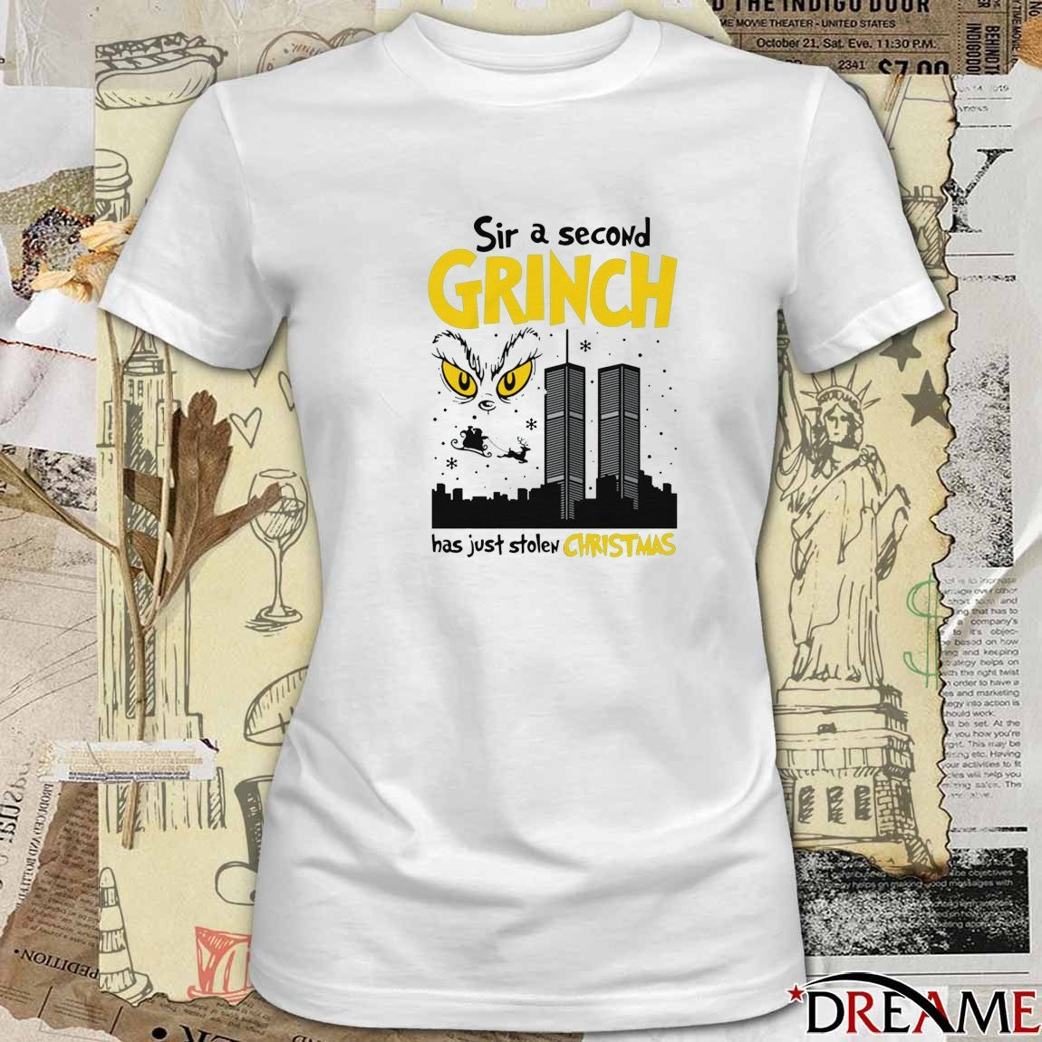 Sir, A Second Character Has Just Stolen Christmas 2025 t-shirt