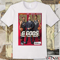 Slam 6 Gods Lowry, Drake and Derozan Playoff Blowout Curry Nowitzki Whiteside t-shirt