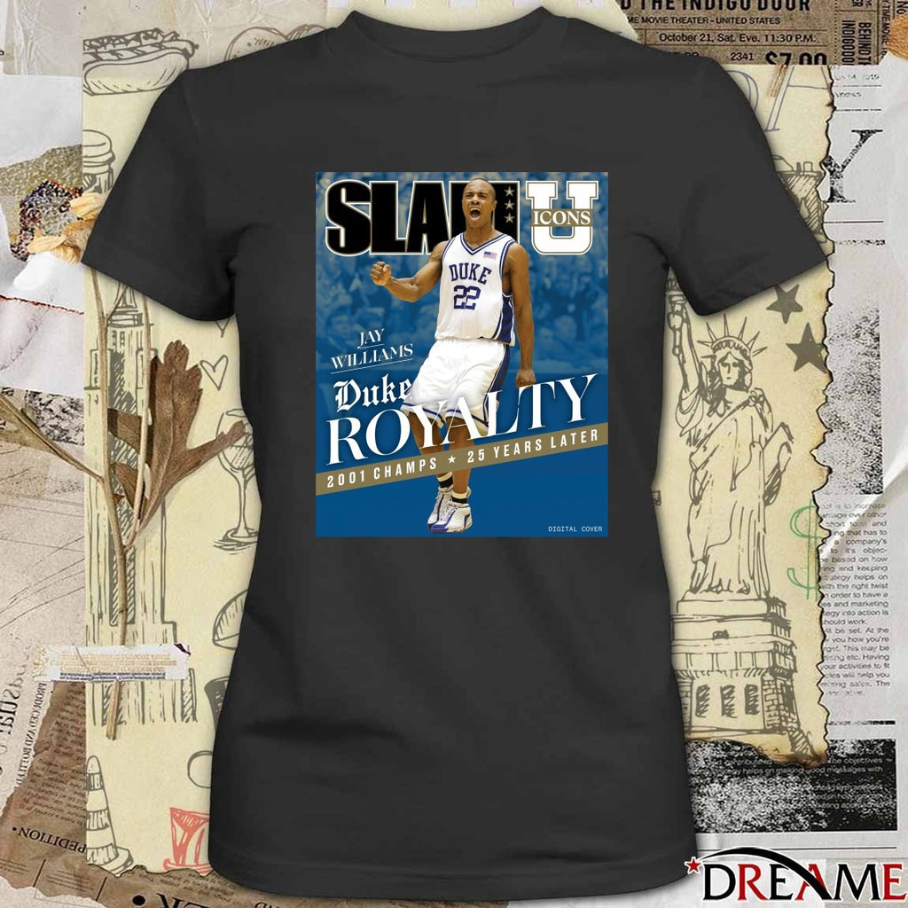 Slam Icons Legendary Ya Williams Duke Royalty 2001 Champs 25 Years Later Poster t-shirt