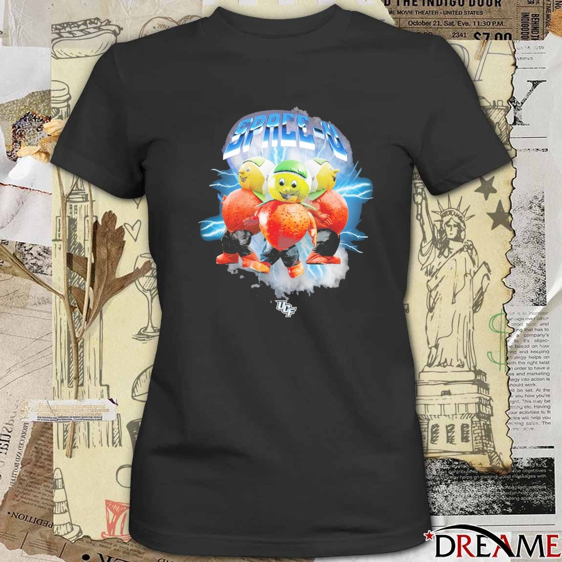 Space-U University of Central Florida UCF Mascot t-shirt