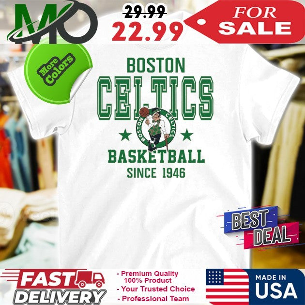 Sportiqe Cream Boston Celtics Duke Shirt