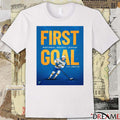 St. Louis Blues First Goal National Hockey League Theo Lindstein Poster t-shirt