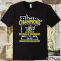 State Champion 1978 – 2025 Miesville Mudhens Back To Back 24 – 25 Who Let The Hens Get Hot t-shirt