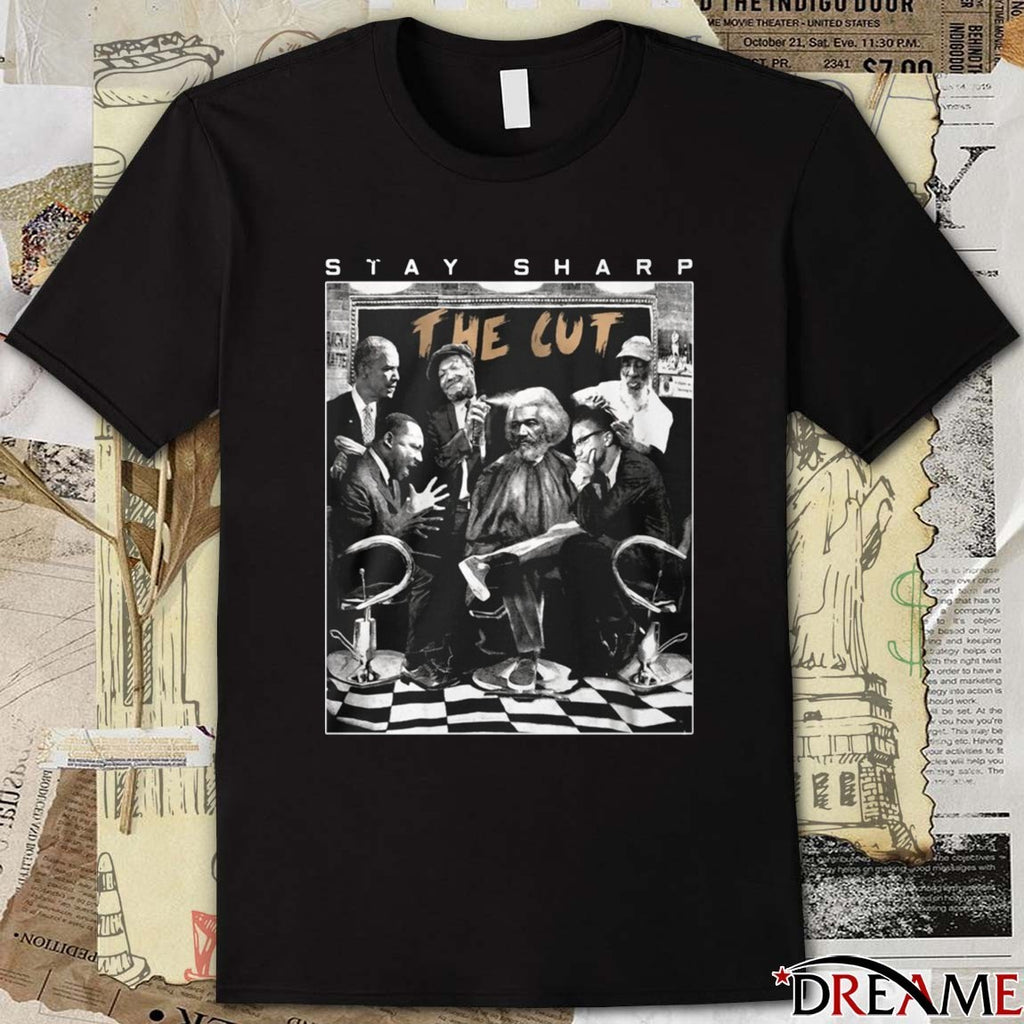 Stay Sharp The Cust 2026 Martin Luther King Jr., Malcolm X, and Barack Obama t-shirt
