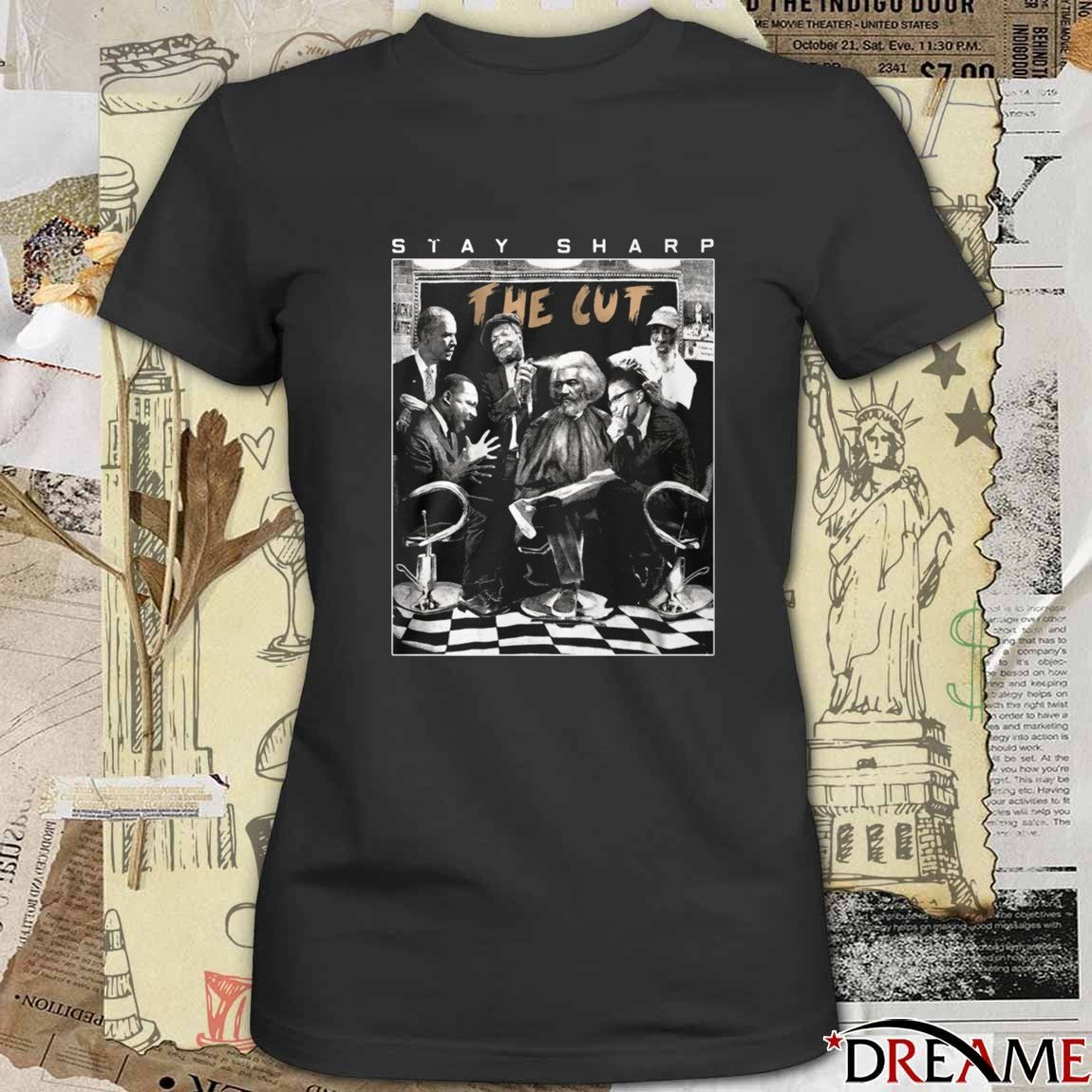 Stay Sharp The Cust 2026 Martin Luther King Jr., Malcolm X, and Barack Obama t-shirt
