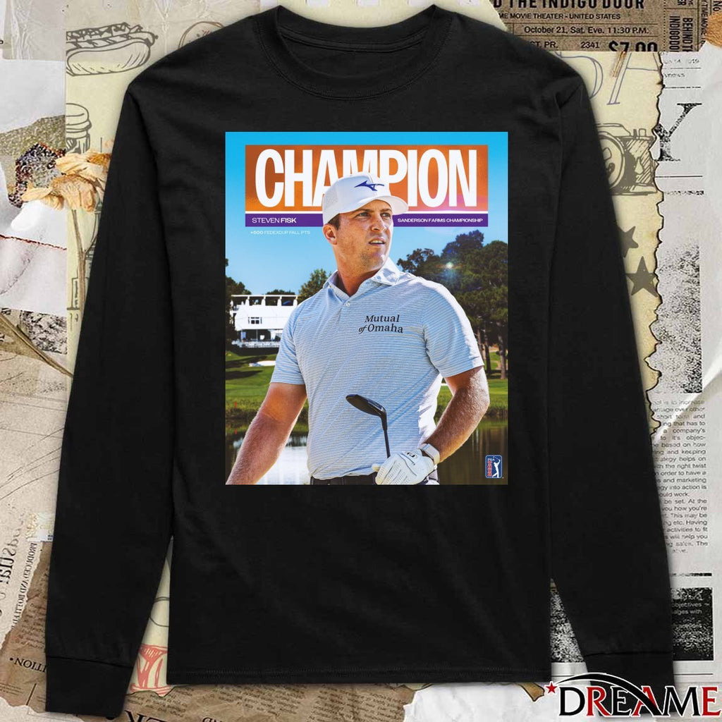 Steven Fisk 2025 Sanderson Farms Championship 500 Fedexcup Fall Pts Poster t-shirt