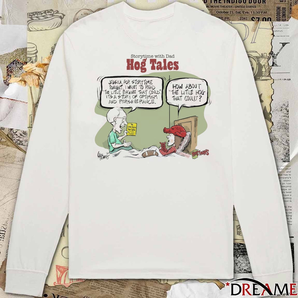 Storytime With Dad Hog Tales Jessica For Story Time Tonight I Want To Read The Little Engine That Could Fanart t-shirt