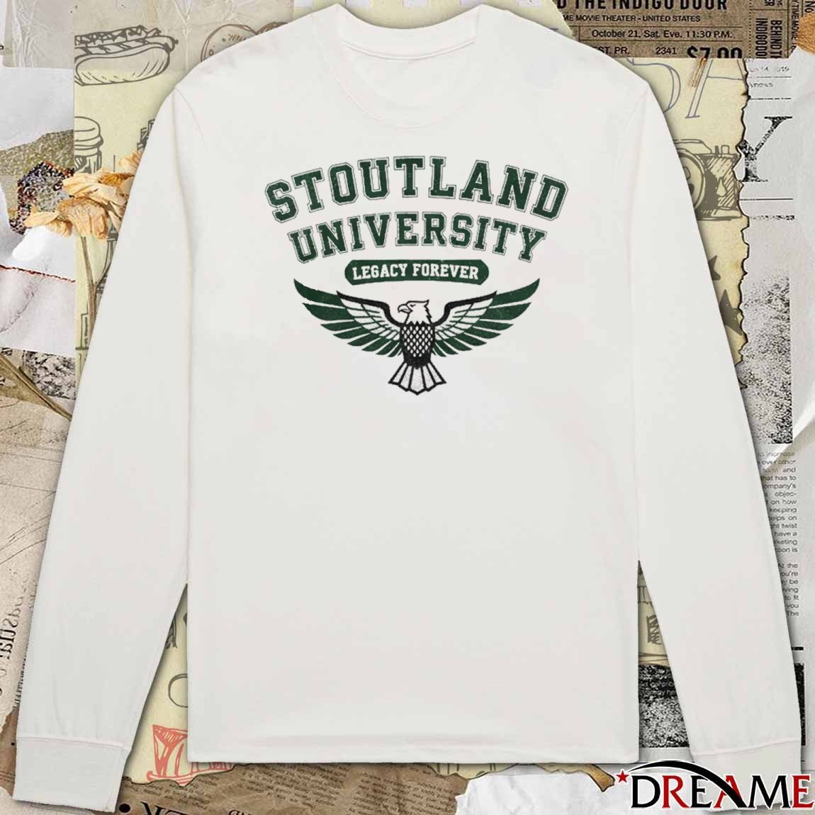Stoutland University Legacy Forever Varsity Eagle t-shirt
