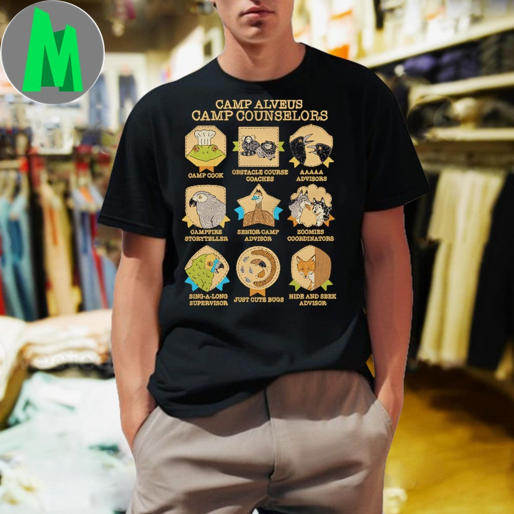 Summer Camp Alveus Camp Counselors Shirt