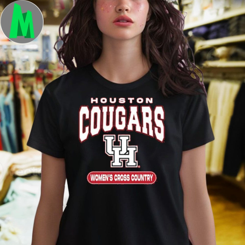 Summit Sportswear Houston Cougars Red Women’s Cross Country Shirt