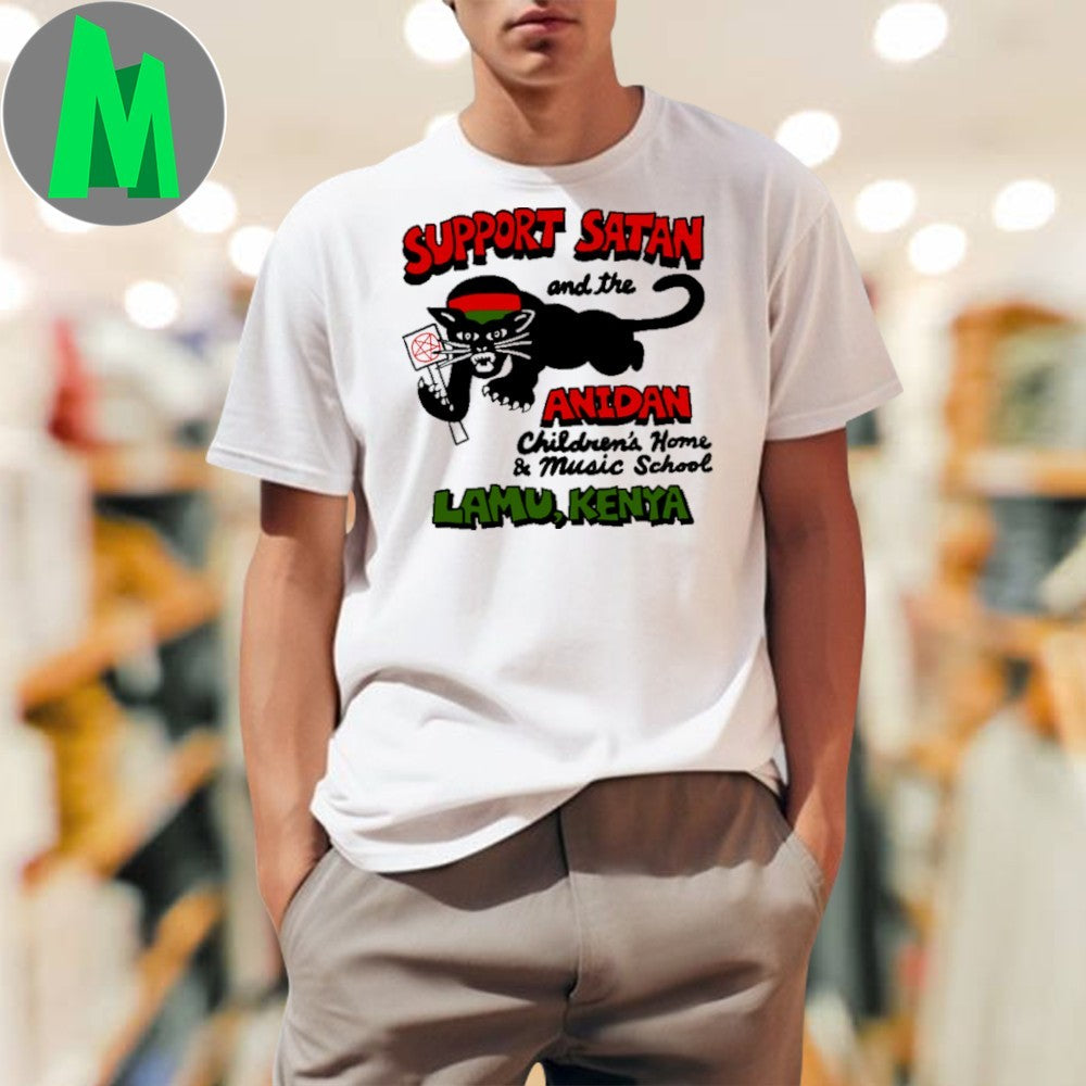 Support Satan And The Anidan Children’s Home And Music School Lamu Kenya Sand Shirt
