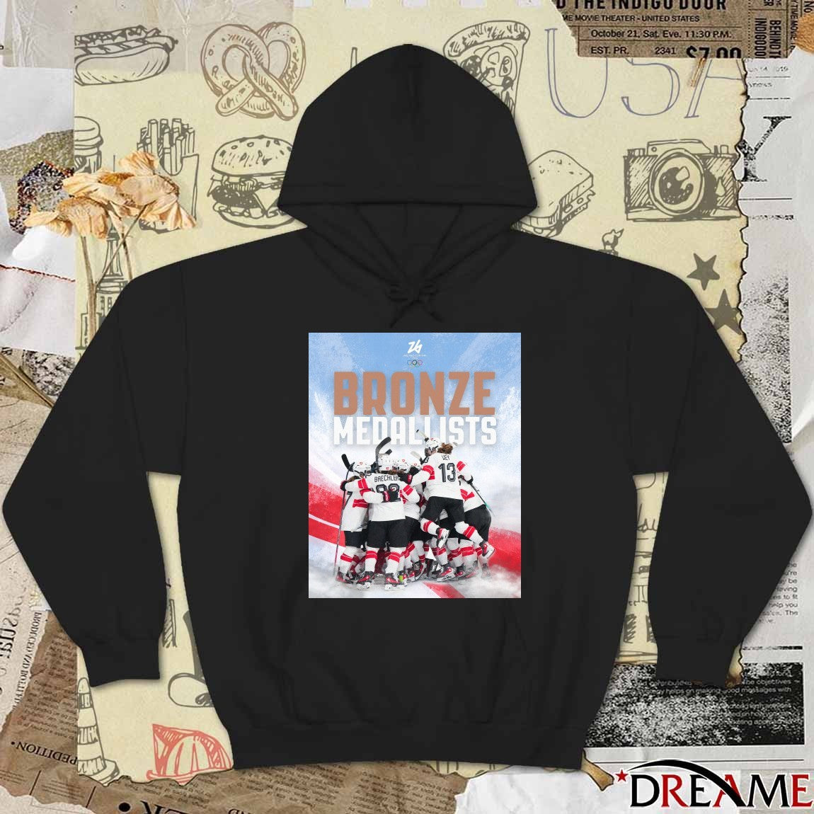 Switzerland Hockey Olympic Bronze Medallists 2026 Milano Cortina 2026 t-shirt