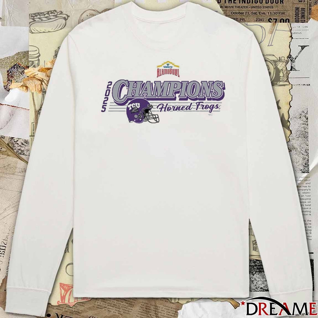 TCU Horned Frogs 2025 Alamo Bowl Champions t-shirt