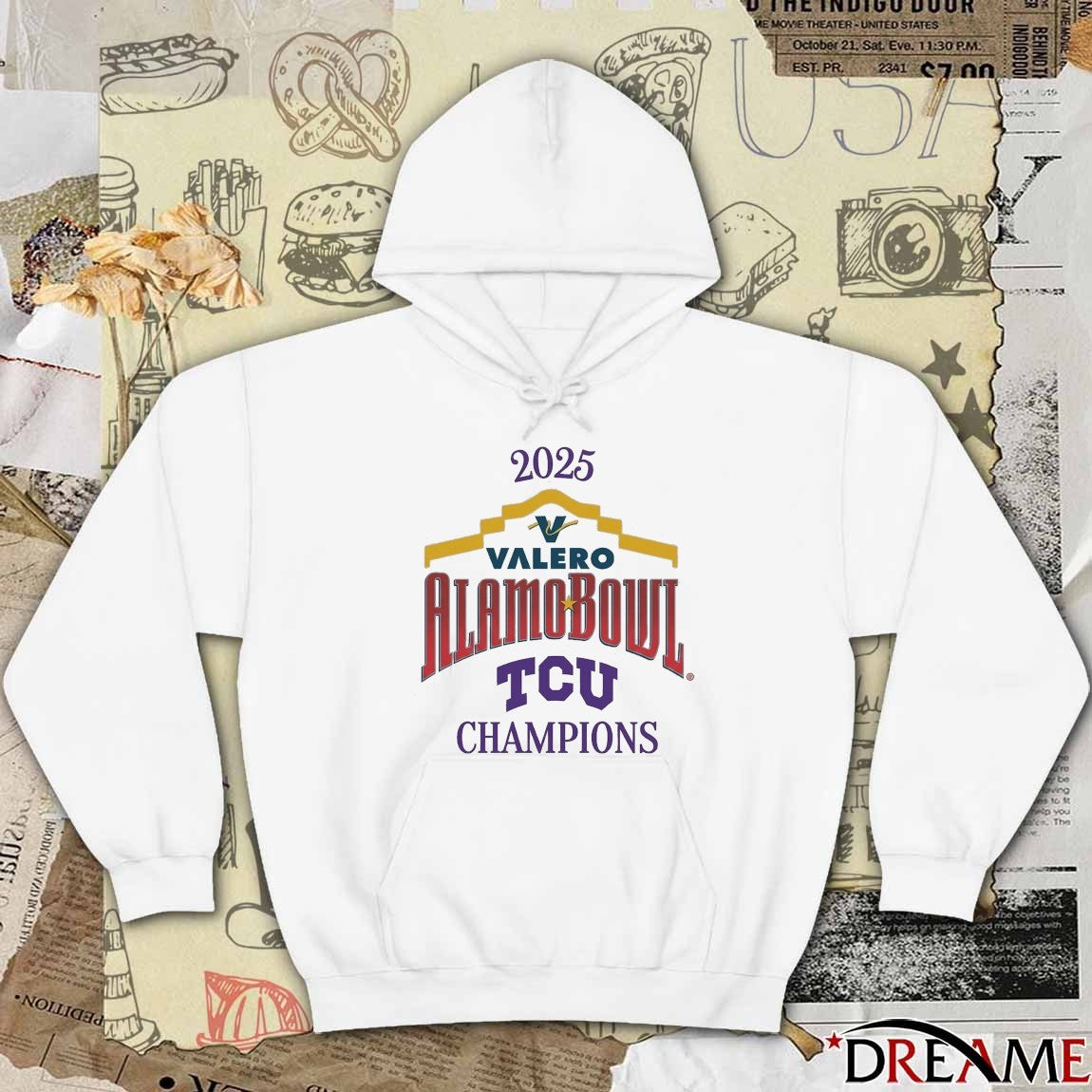 TCU Horned Frogs 2025 Valero Alamo Bowl Champions t-shirt