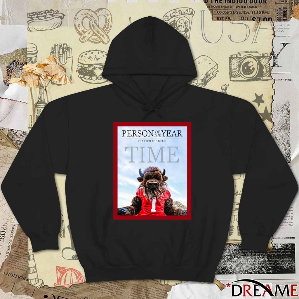 TIME Hoosier the Bison Person of the Year mascot 2025 Poster t-shirt