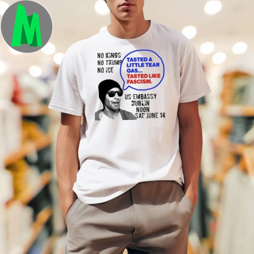 Tasted A Little Tear Gas Tasted Like Fascism June 14 Shirt