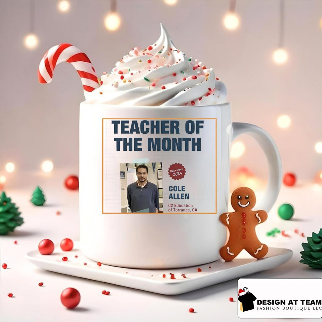 Teacher of the month Cole Allen shirt